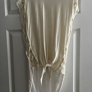 Lucky Brand Cream Blouse